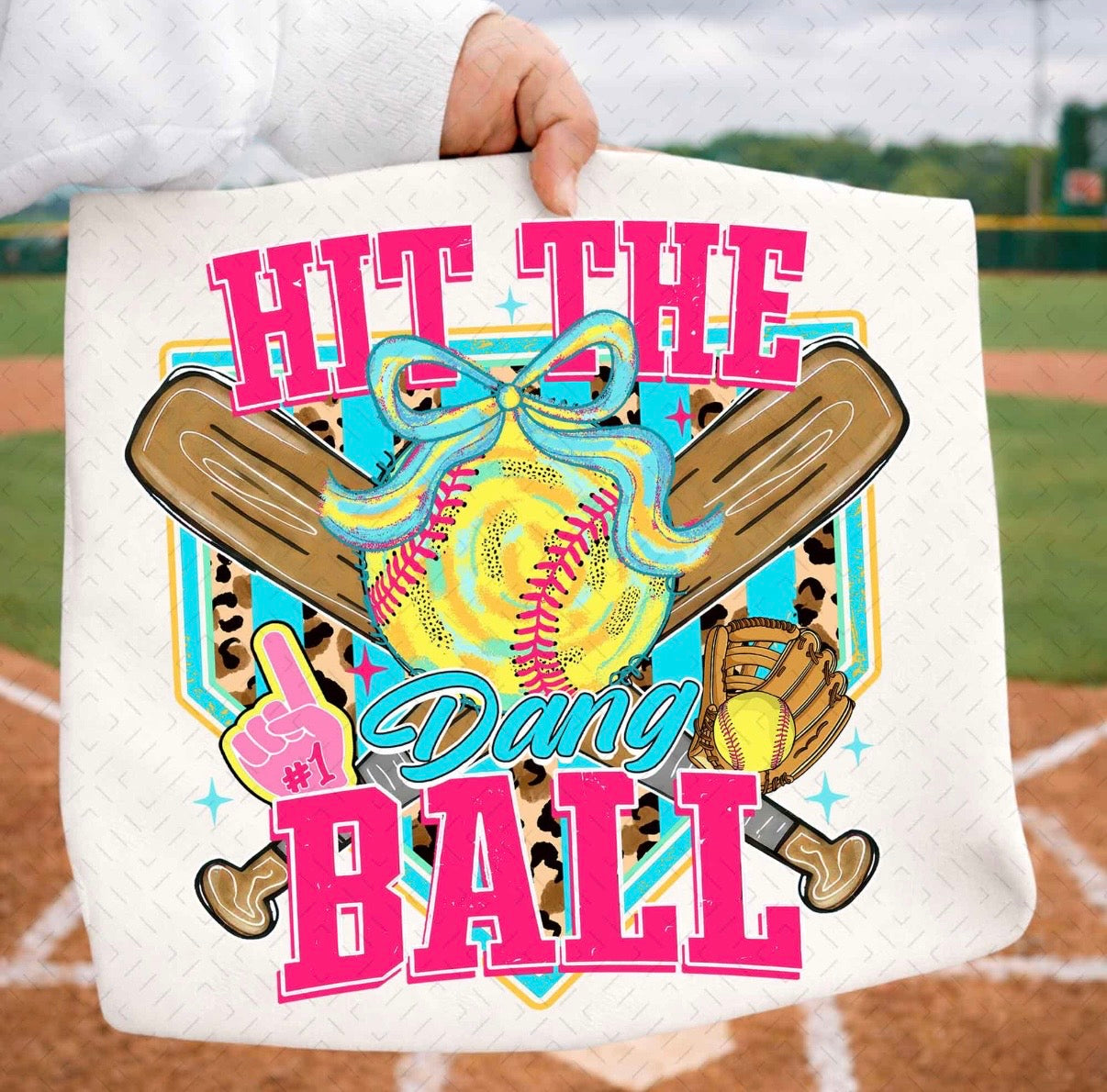 Hit The Dang Ball - Softball