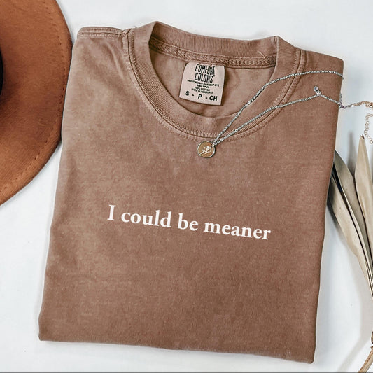 I Could Be Meaner T-Shirt
