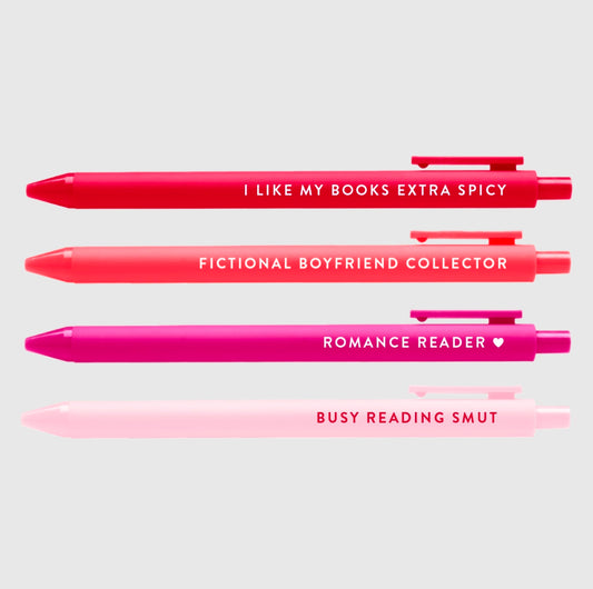Romance Reader Pen Set