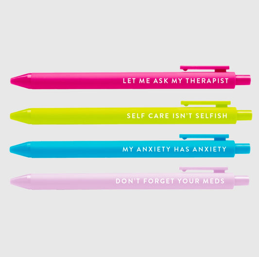 Anxiety Pen Set