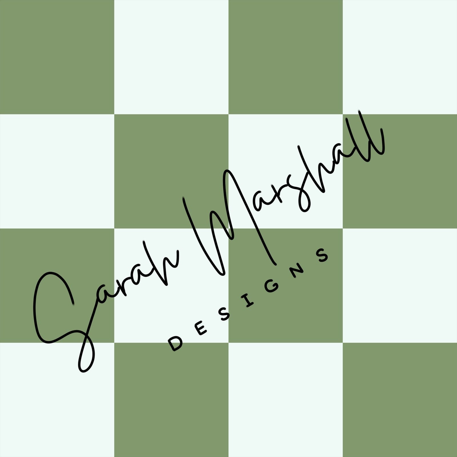 Green Checkered Seamless File