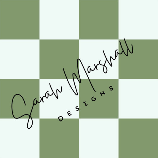 Green Checkered Seamless File