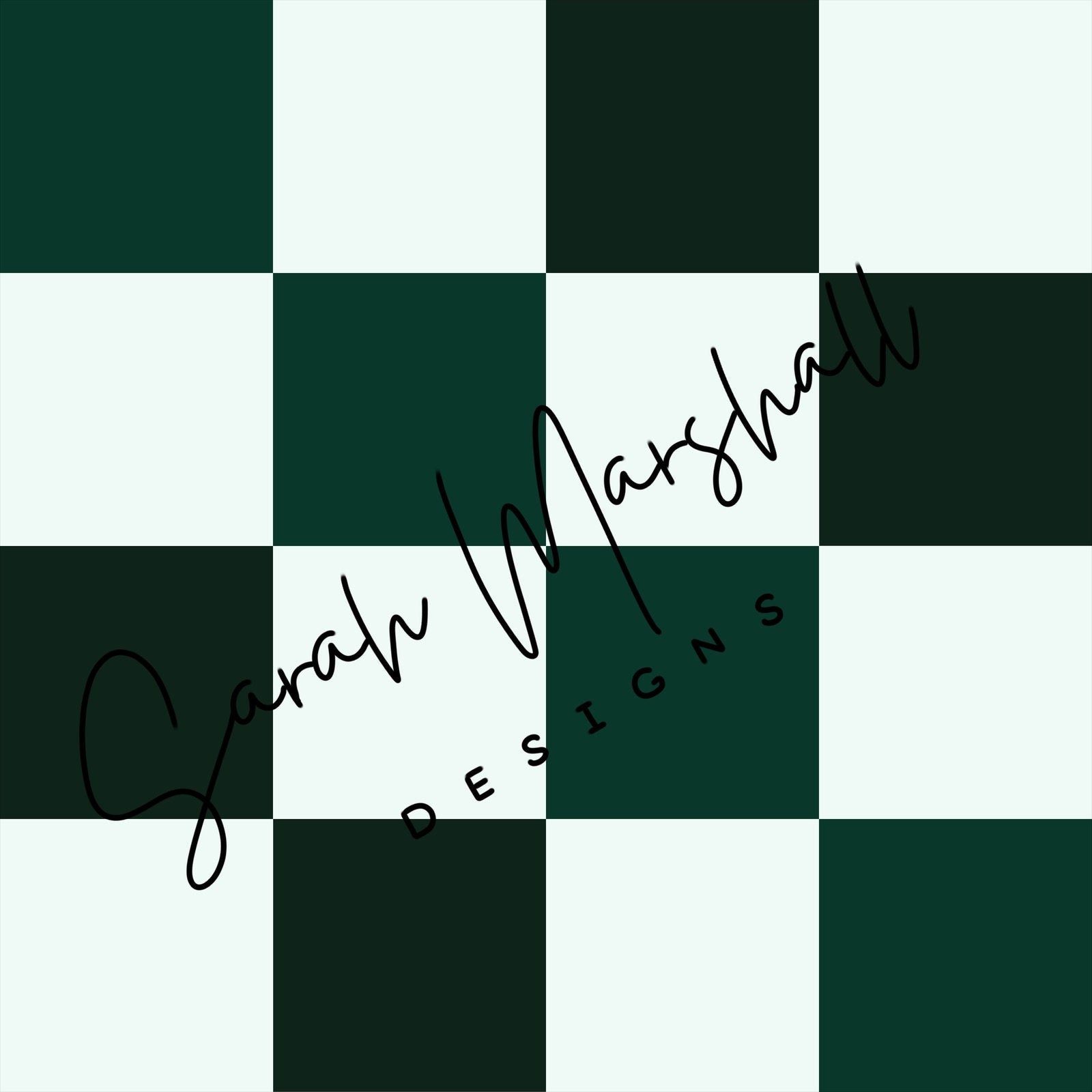 Two Tone Green Checkered Seamless File