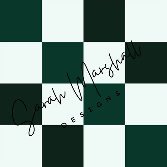 Two Tone Green Checkered Seamless File