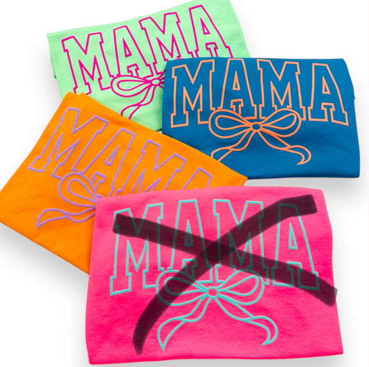 Mama PUFF PRINT