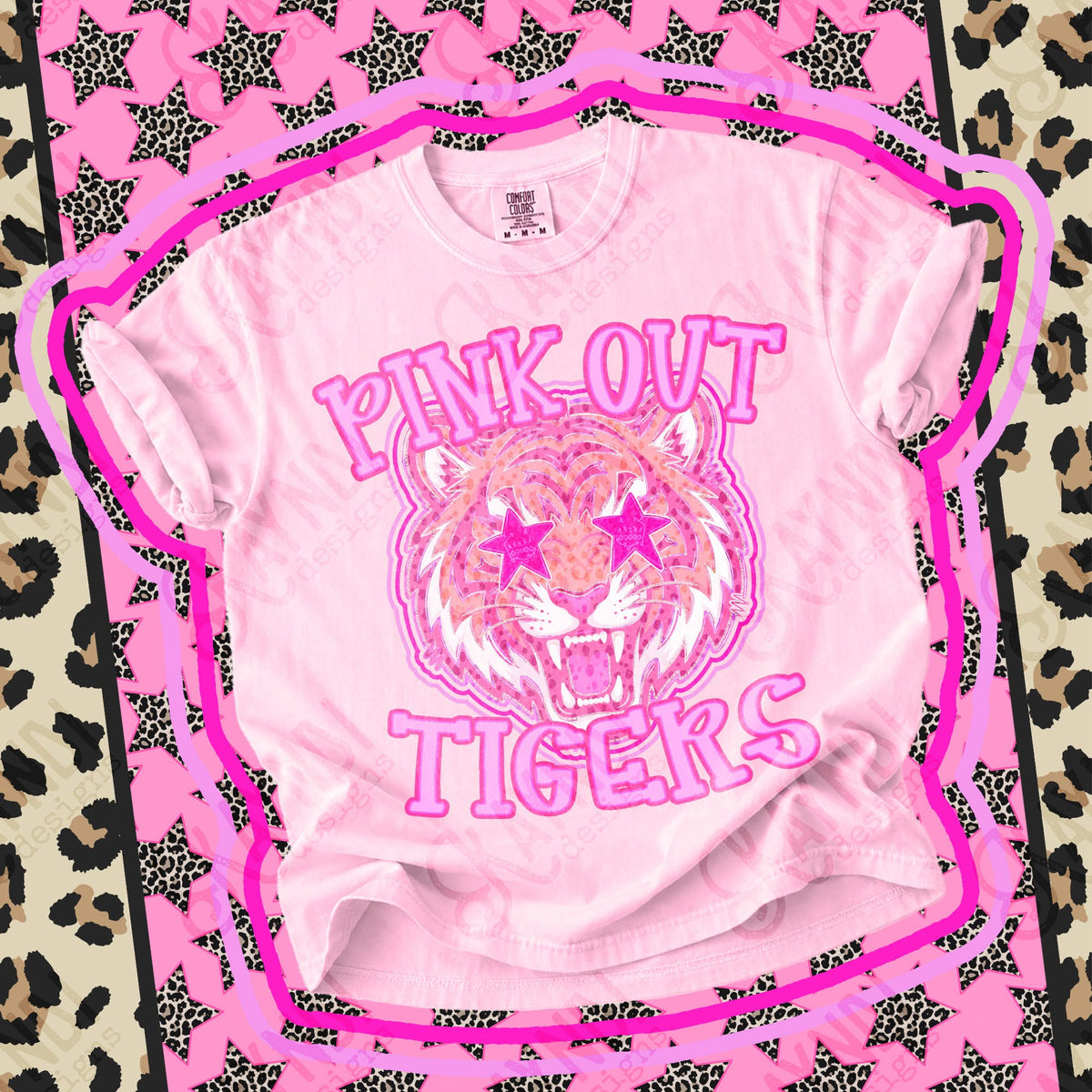 Pink Out Tigers Tee
