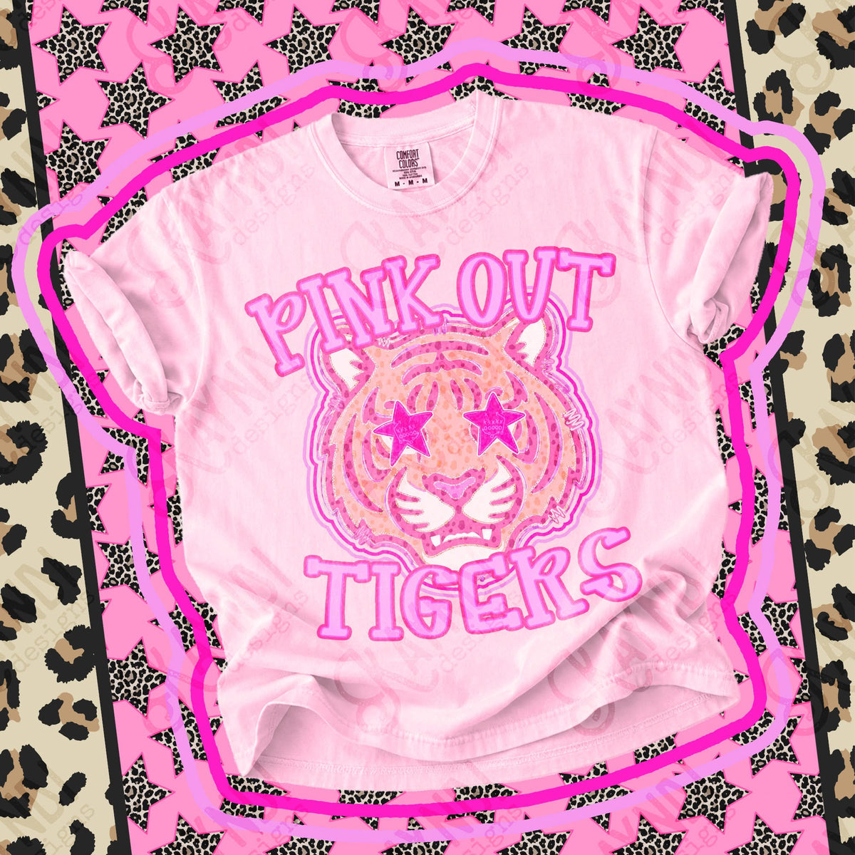 Pink Out Tigers Tee