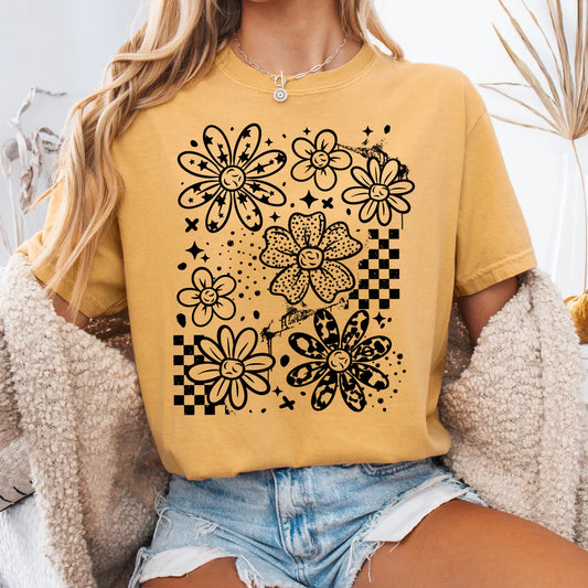 Grunge Flowers