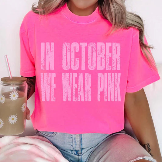 In October We Wear Pink
