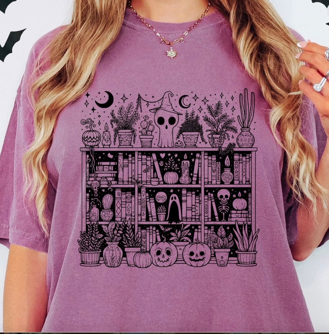 Spooky Bookshelf