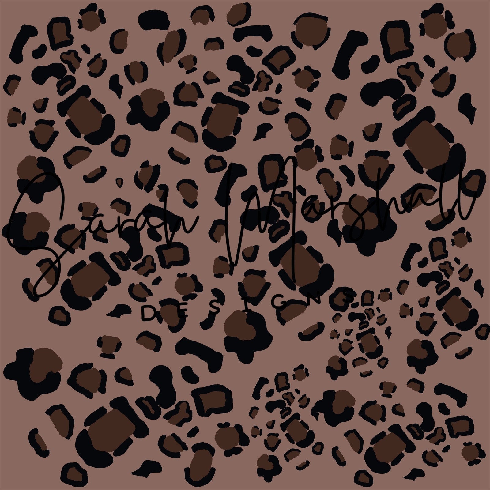 Brown Leopard Seamless File