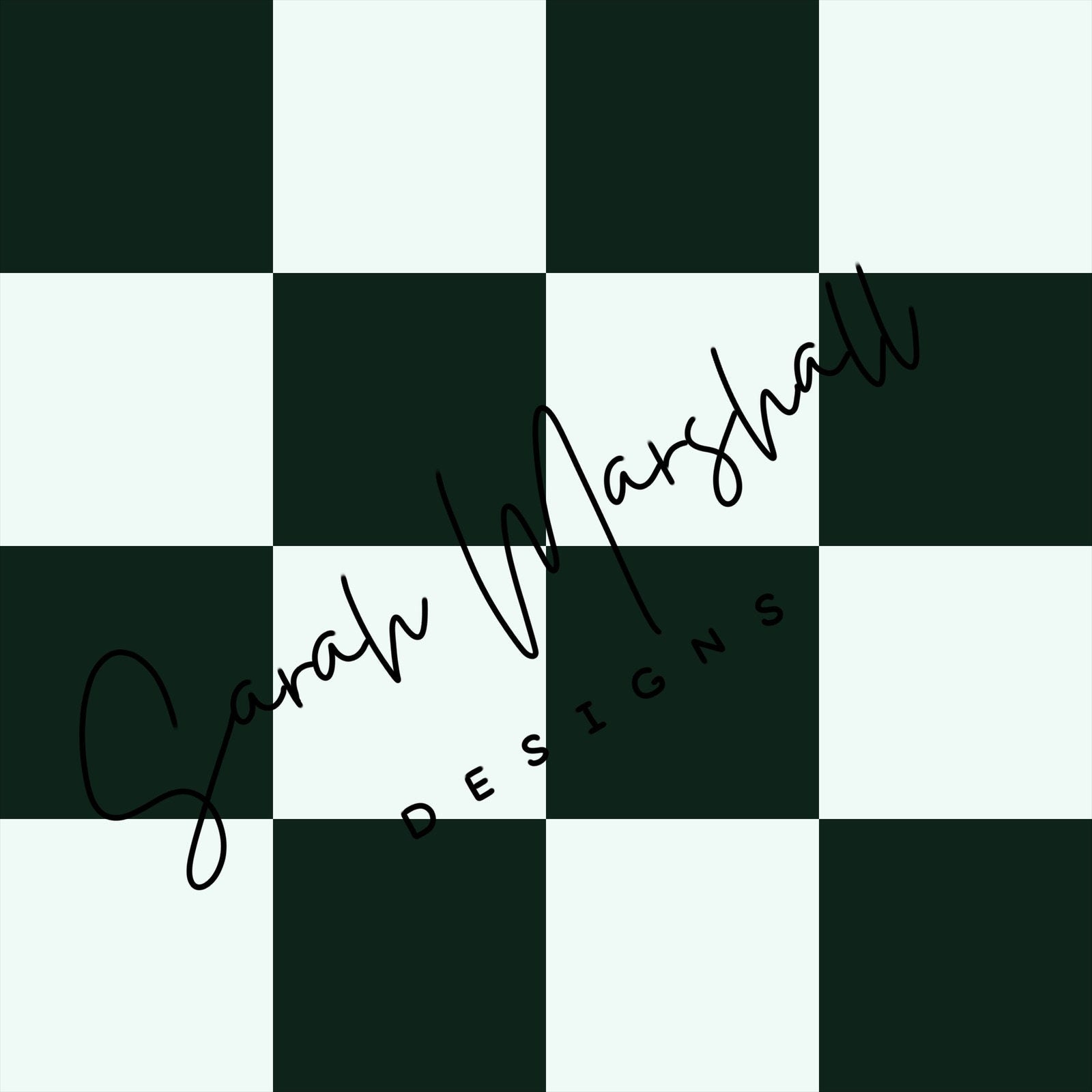 Hunter Green Checkered Seamless File