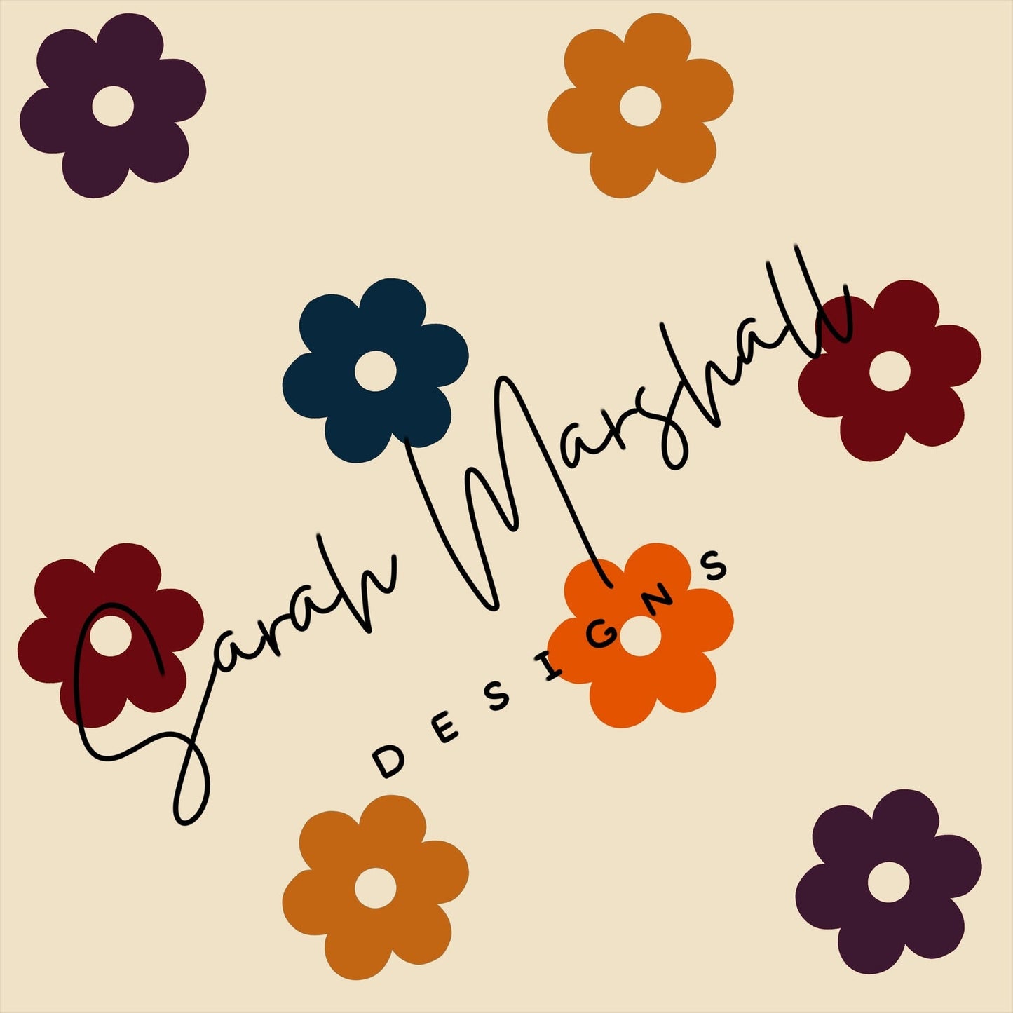 Fall Floral Seamless File