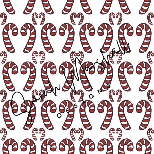 Candy Canes Seamless File