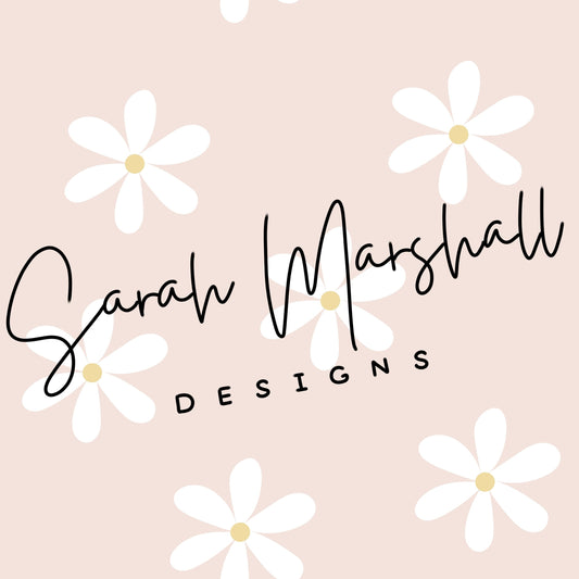 Boho Daisy Flowers Seamless File